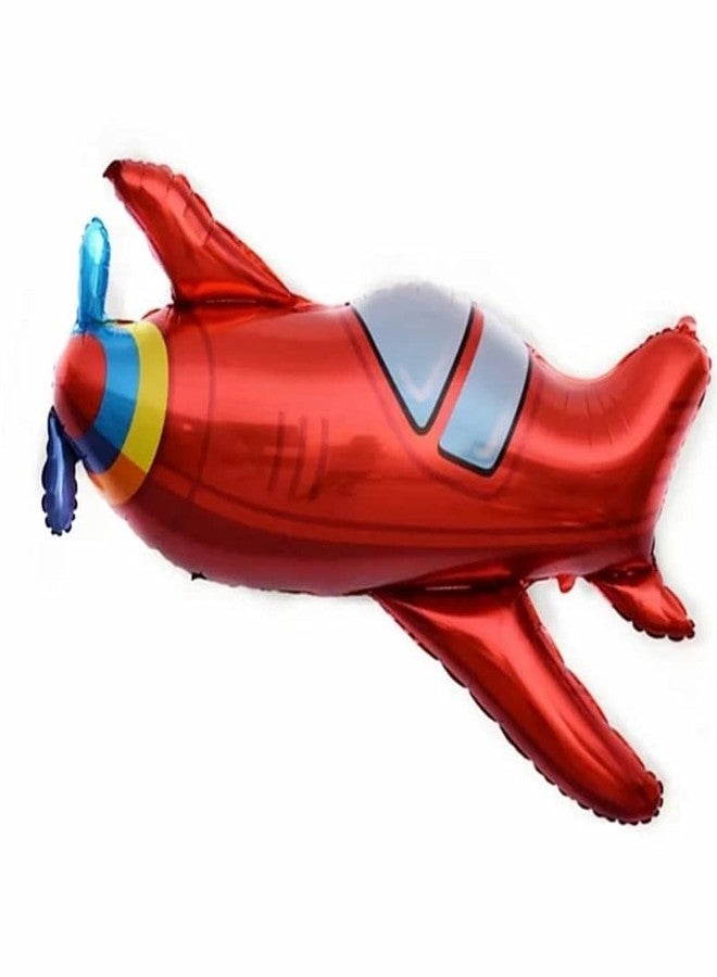 Atpata Funky Sky theme Airplane Aeroplane Flight with Clouds Foil Balloon Bouquet (Fly High) - Image 2